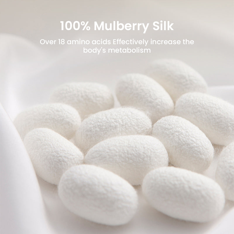 APSMILE Seiden-Kissenbezug