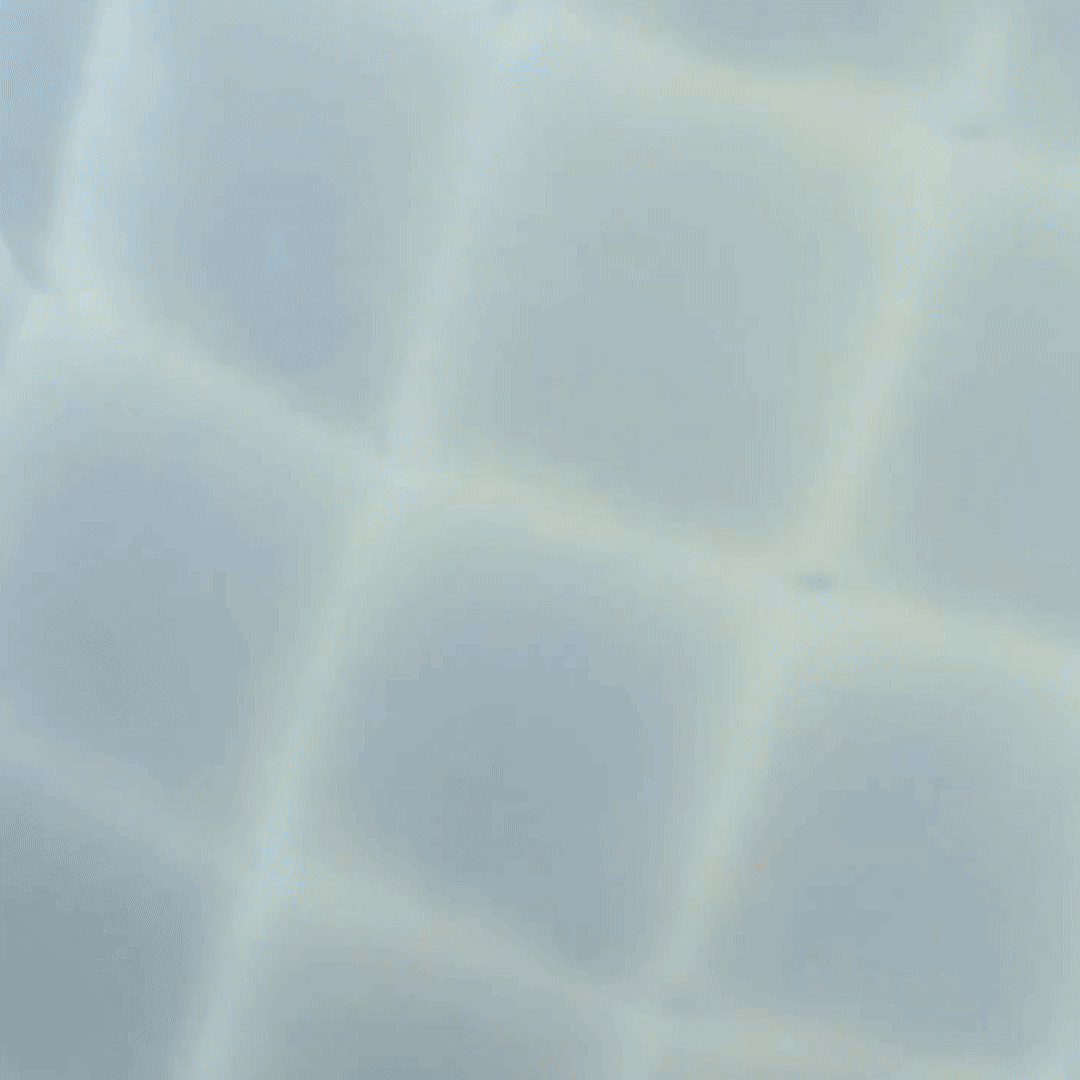 The duvet feels so light when it falls from the air.