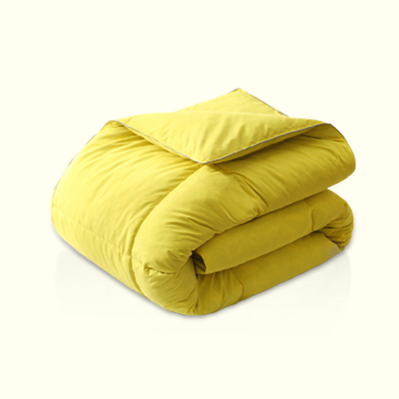 Ganzjahresdecke gefüllt mit echten Federfasern