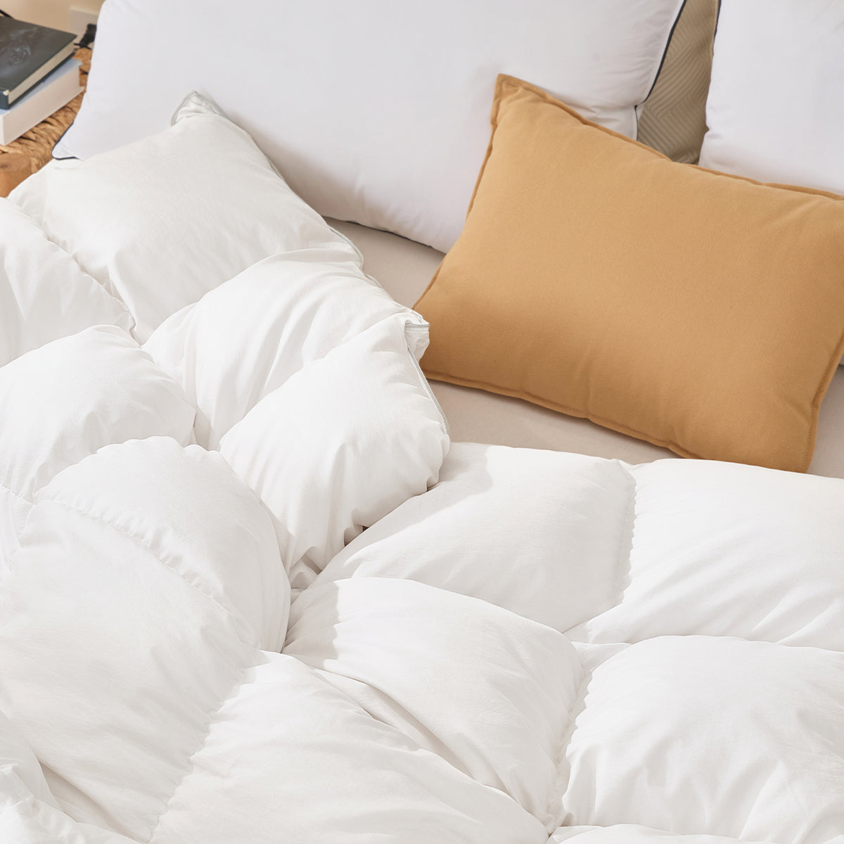 Rose Silent™ Goose Down Duvet Insert