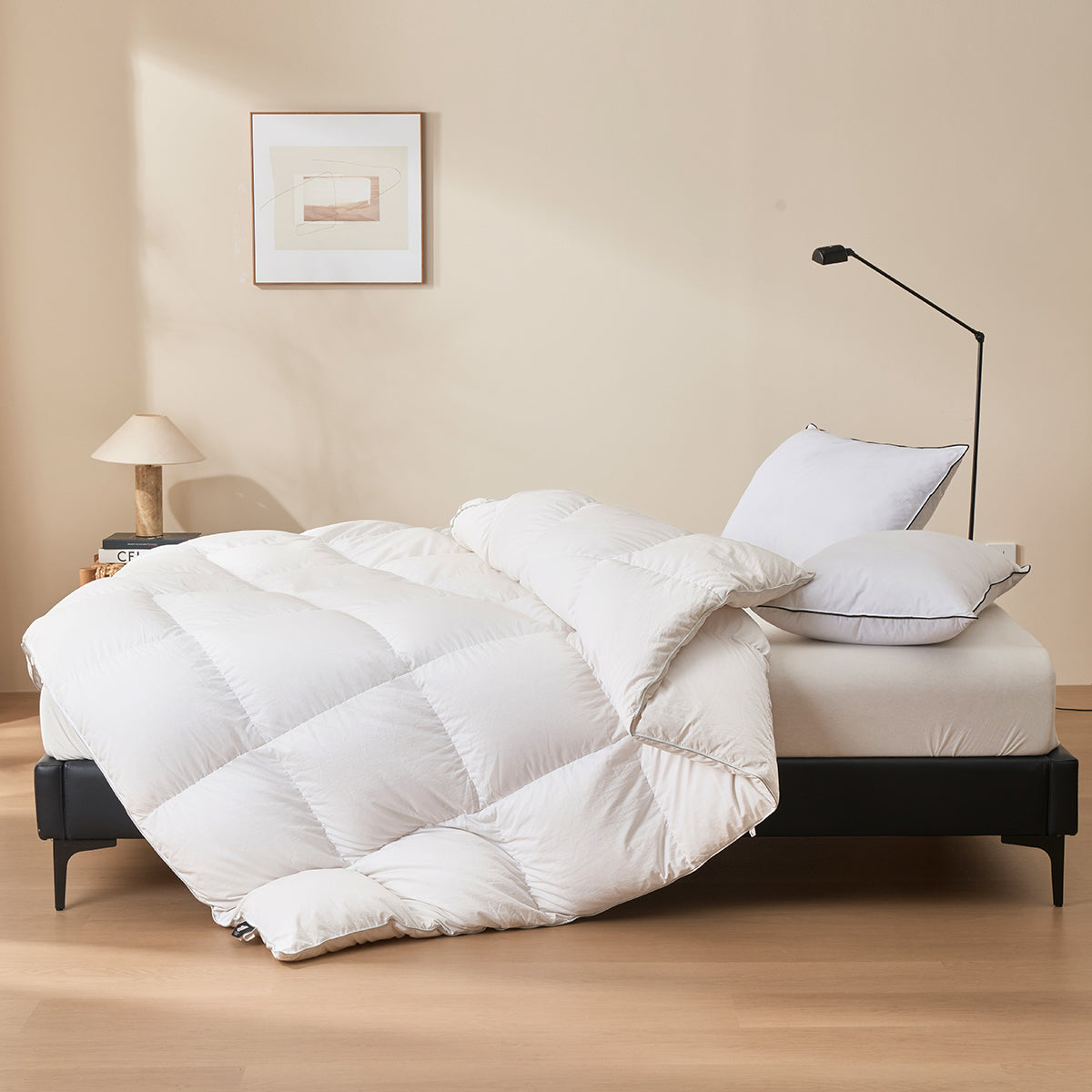 Rose Silent™ Goose Down Duvet Insert