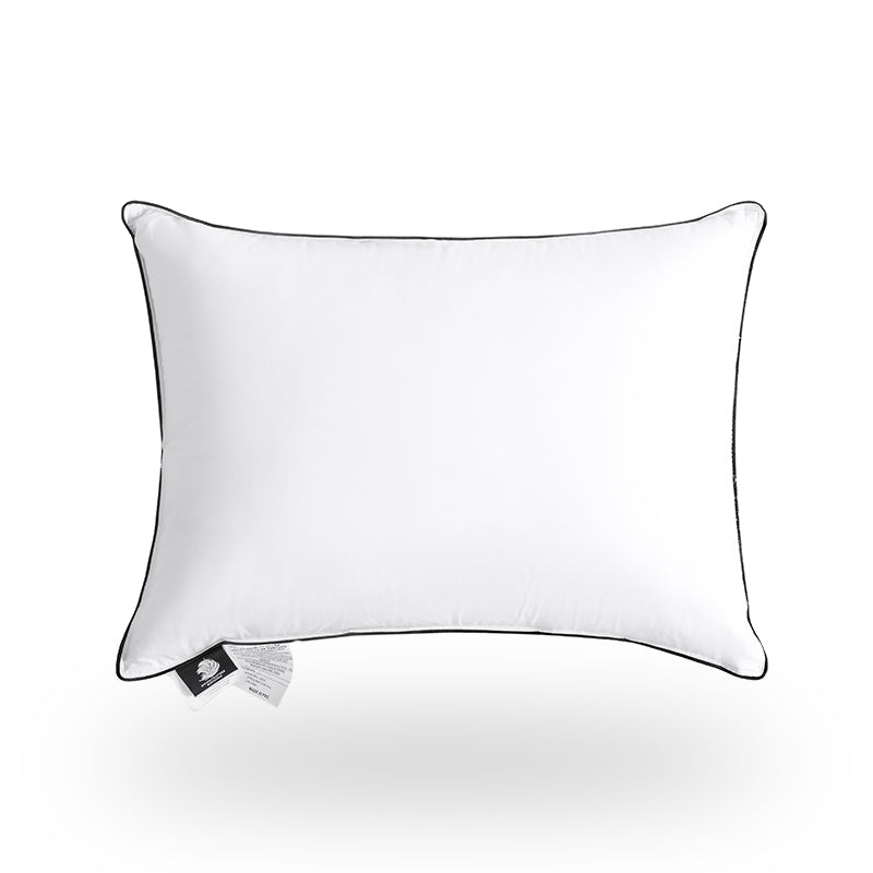 3D Duvet Pillows-Organic Goose Down Feather Pillows for Sleeping, Soft/Medium Bed Pillow Inserts for Stomach/Back Sleepers
