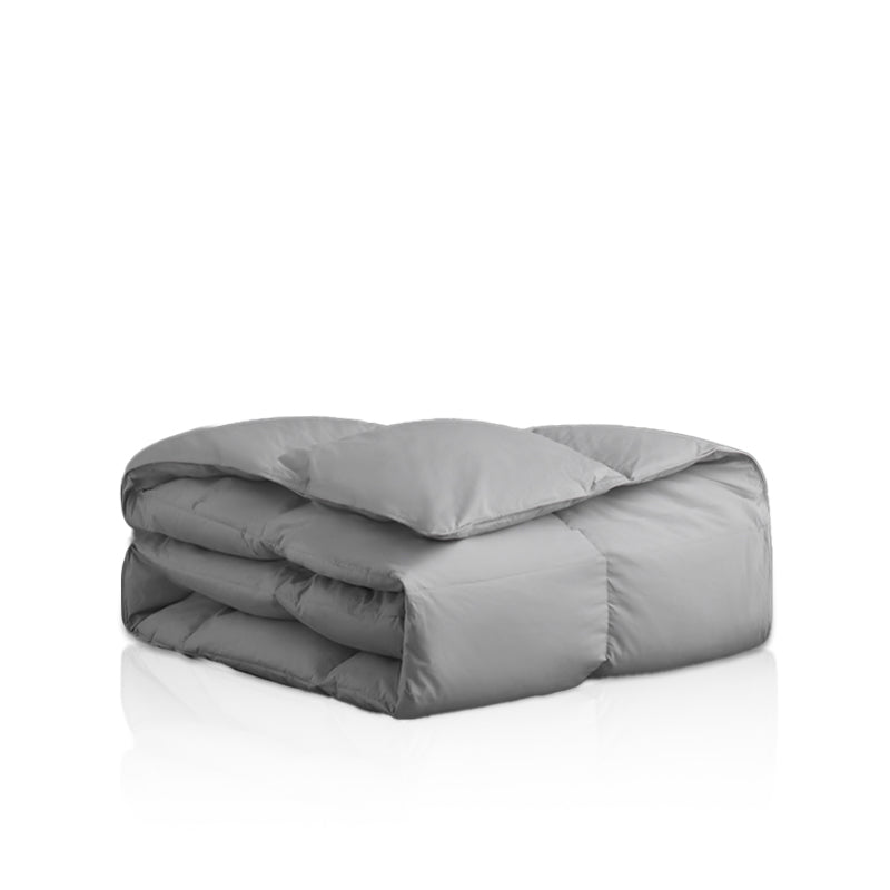 Sky-Classic Organic Cotton Goose Feather Down Comforter All-Season and Winter-weight Feather & Down Duvet Insert