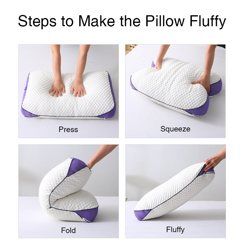 APSMILE Lila Memory Foam-Kissen