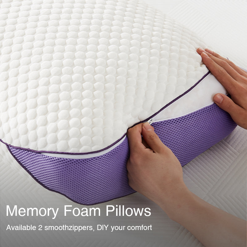 APSMILE Lila Memory Foam-Kissen