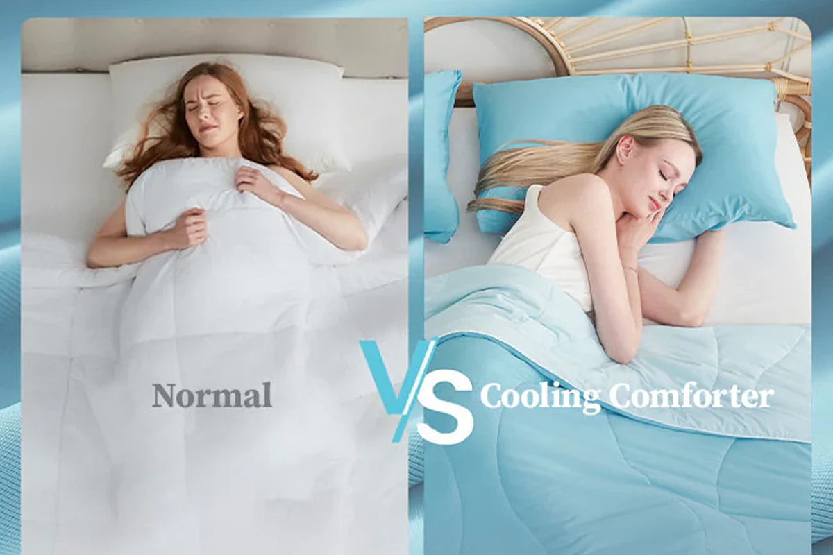 Cooling Comforter vs Traditional Comforter: Why Cooling Ones Are Better