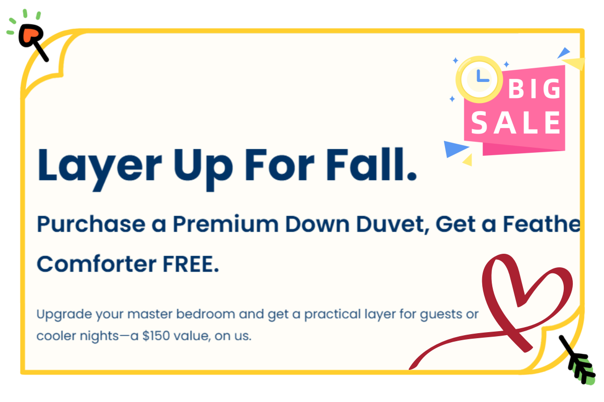 Last Chance to Score Cozy Savings: Our Fall Bedding Promo Is Wrapping Up!