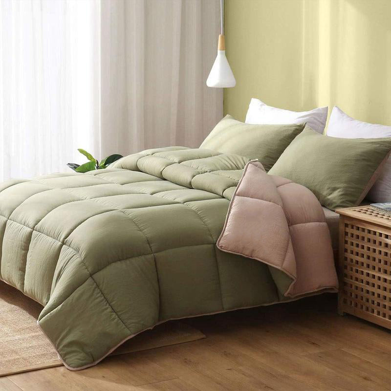 APSMILE Down Alternative Comforter Set With Pillows