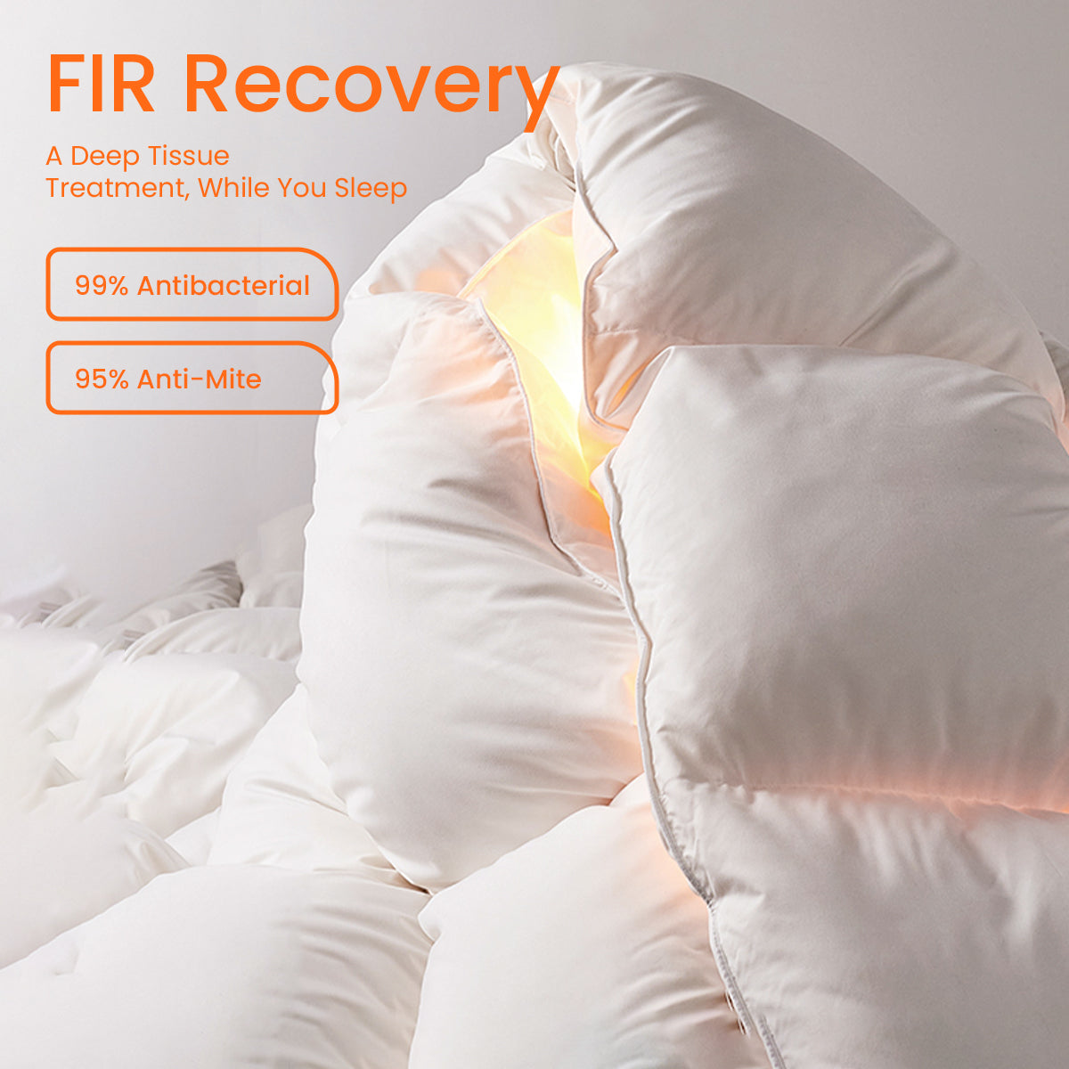 Far-infrared Luxury Down Comforter Insert