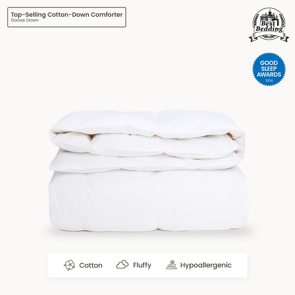 Egyptian Cotton Down Comforter Insert Washable Duvet