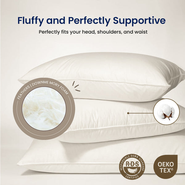 Feather Down Throw Pillow