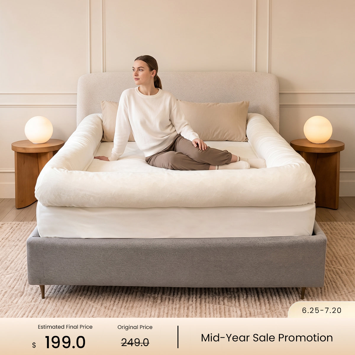 شريحة سرير SherpaNest™ ذات حواف