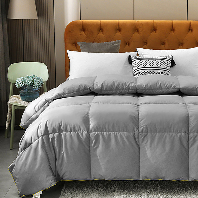 All Season Comforter Filled with Real Feather Fiber