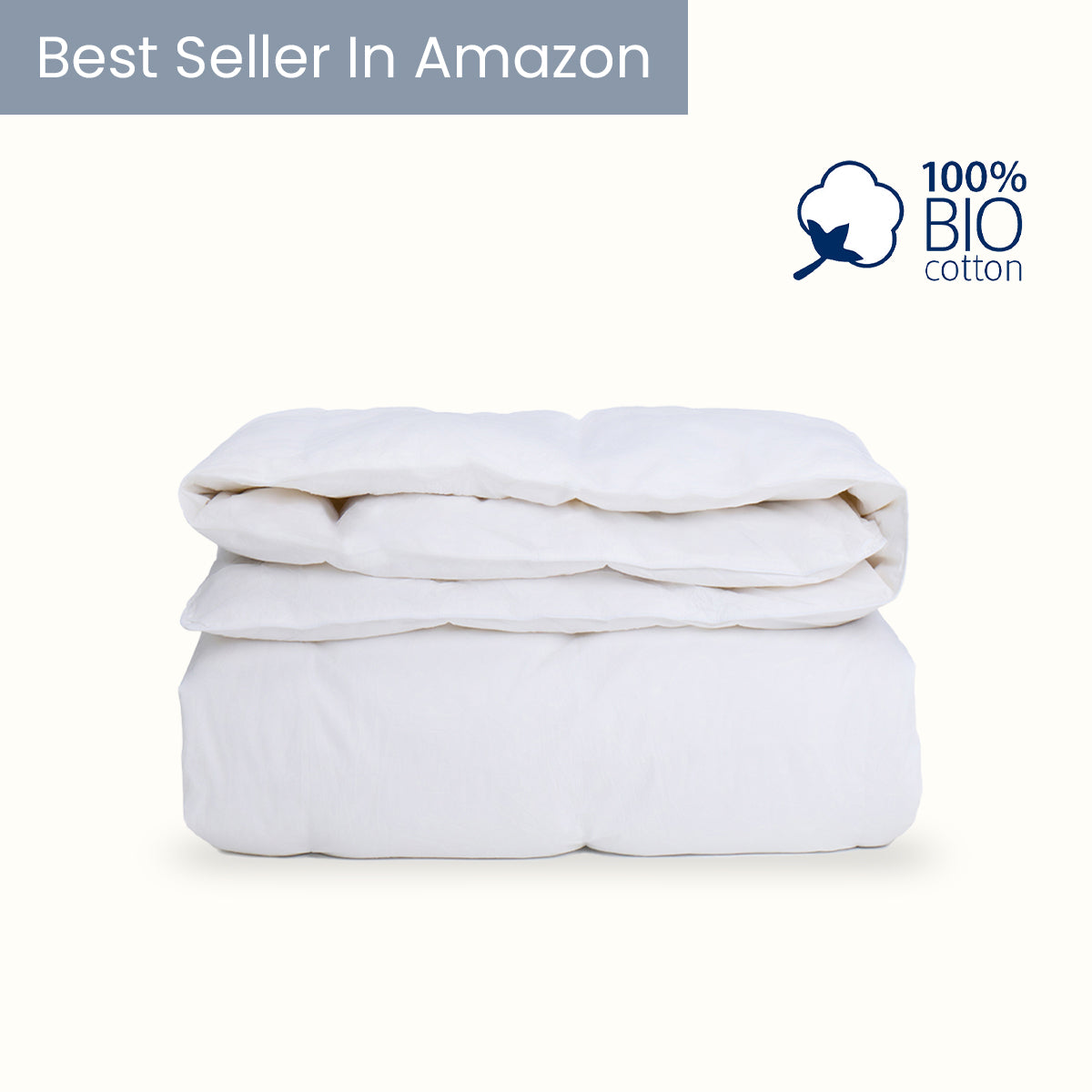 100% Organic Cotton Fluffy Down Comforter