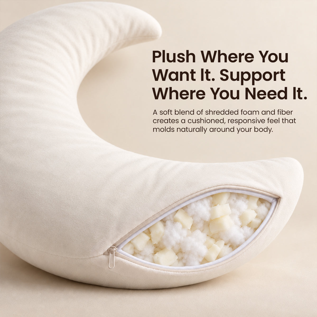 Puff Moon™ Full Body Pillow