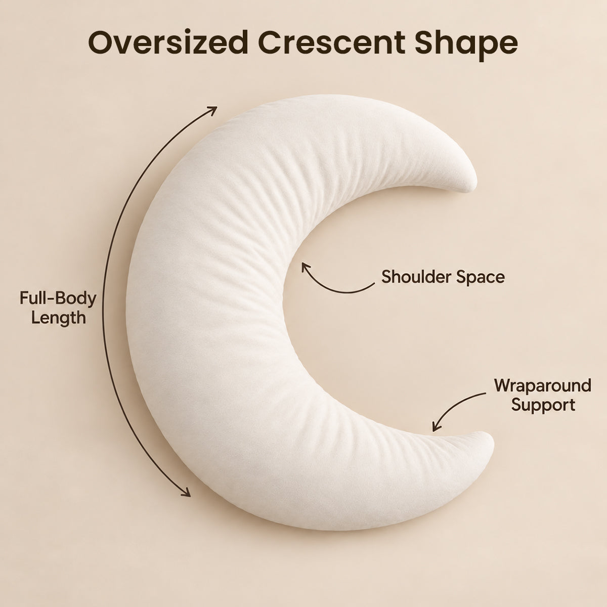 Puff Moon™ Full Body Pillow