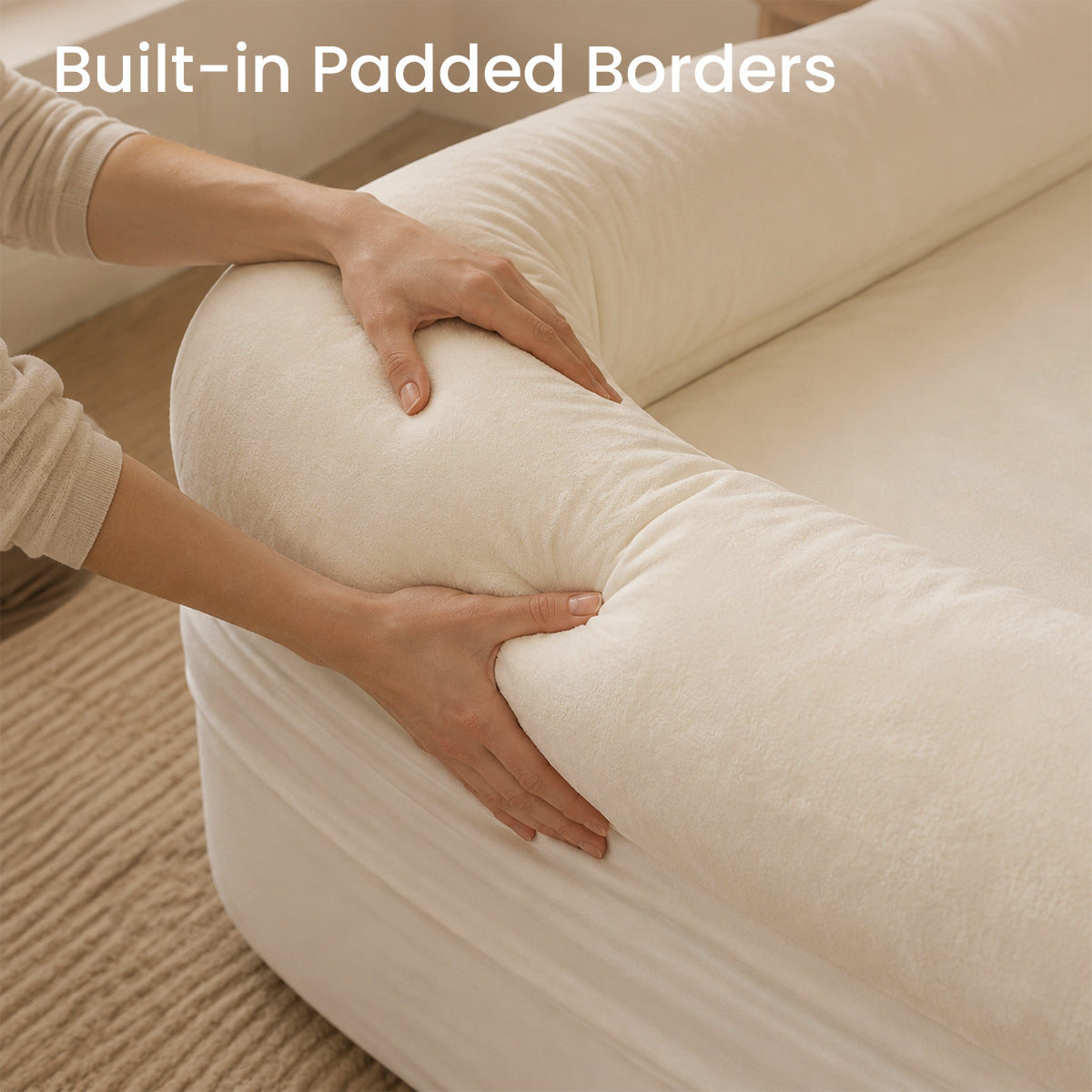 The PuffyNest™ Bordered Bed Sheet