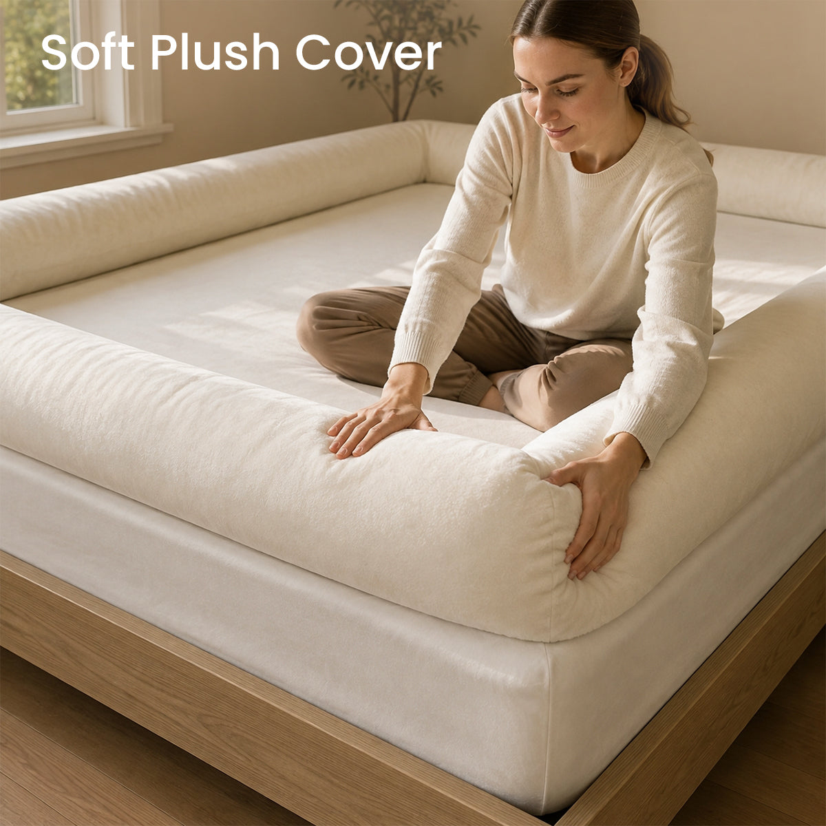 The PuffyNest™ Bordered Bed Sheet
