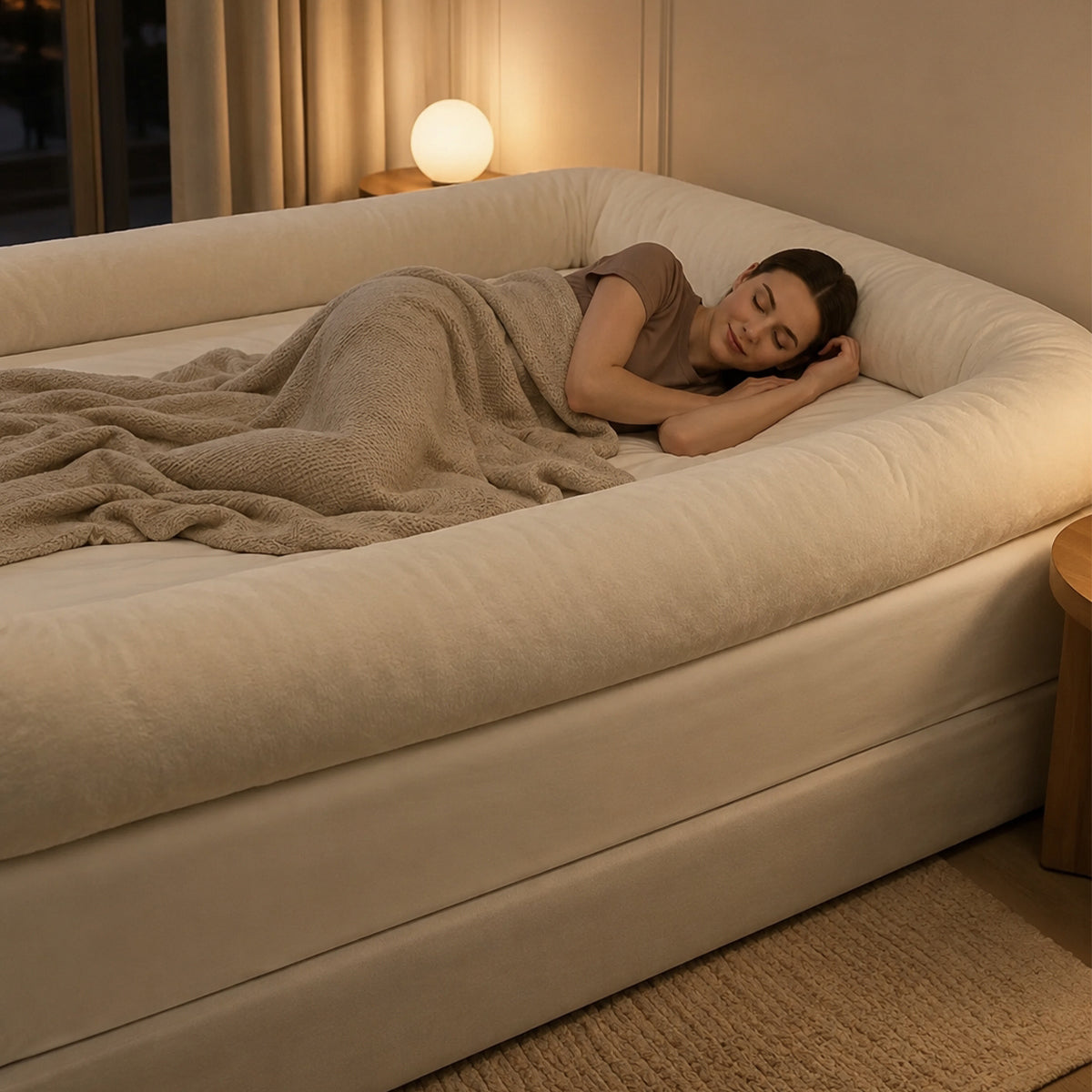 The PuffyNest™ Bordered Bed Sheet