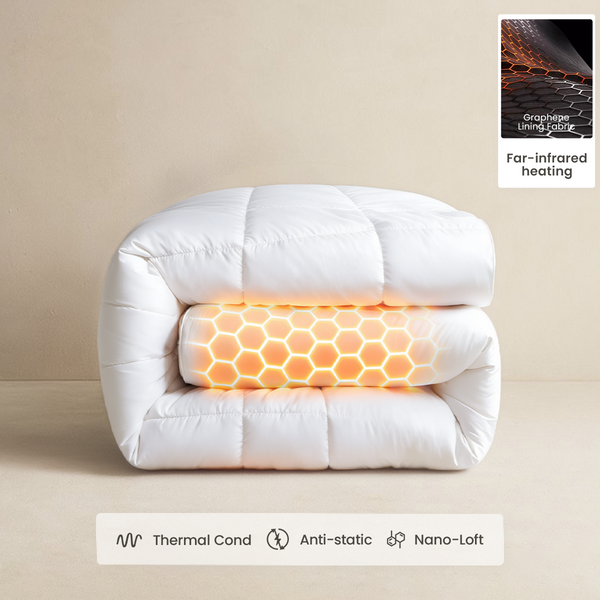 Far-infrared Luxury Down Comforter Insert